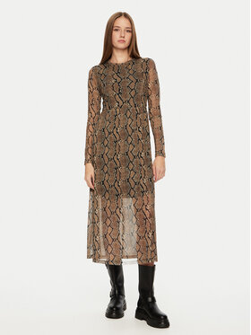 JDY JDY Kasdieninė suknelė Anima 15351731 Ruda Regular Fit