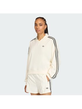 adidas adidas Polo 159072 Biały Oversize