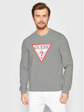 Guess Guess Bluza Audley M2YQ37 K6ZS1 Szary Slim Fit