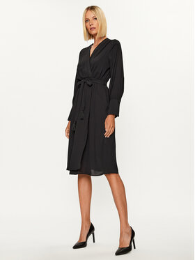 Rinascimento Rinascimento Kasdieninė suknelė CFC0116051003 Juoda Regular Fit