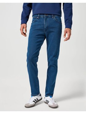 Wrangler Wrangler Jeansy LARSTON Niebieski Slim Fit