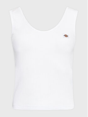 Dickies Dickies Top Mapleton DK0A4XB9 Bijela Slim Fit