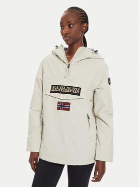 Napapijri Napapijri Bunda anorak Rainforest NP0A4GM6 Béžová Regular Fit