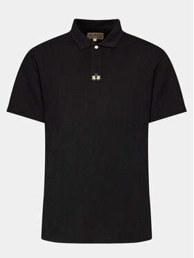 La Martina La Martina Poloshirt CCMP05 JS259 Schwarz Regular Fit