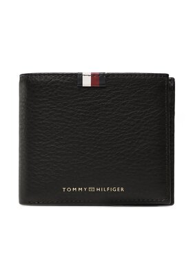 Tommy Hilfiger Tommy Hilfiger Velká pánská peněženka Th Prem Le Cc And Coin AM0AM11265 Černá