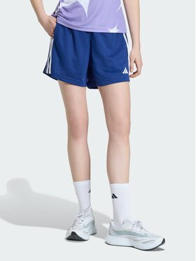 adidas adidas Szorty materiałowe 158962 Niebieski jasny Loose Fit
