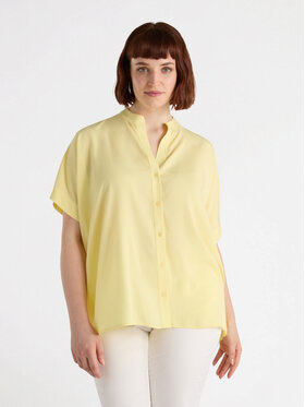 Fiorella Rubino Fiorella Rubino Koszula 5000L000164N018 Żółty Over Fit