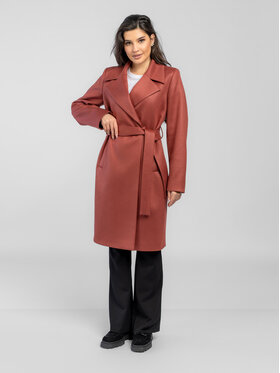 Salme Salme Trencz Ada Czerwony Regular Fit