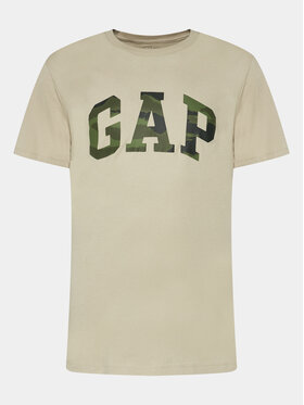 Gap Gap Tricou 550338-26 Bej Regular Fit