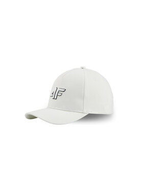 4F 4F Czapka z daszkiem BASIC 3 Biały