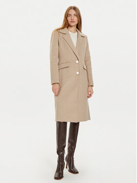 Guess Guess Ziemas mētelis Nancy W4BL32 WGJG2 Bēšs Regular Fit