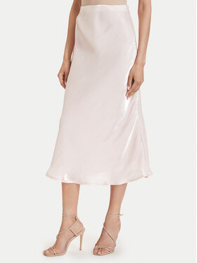 Maryley Maryley Gonna midi 26EB704/37RO Rosa chiaro Regular Fit