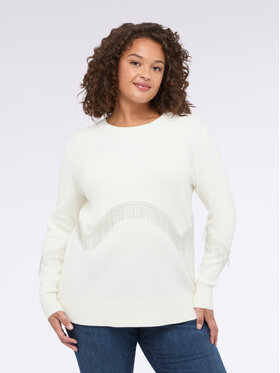 Fiorella Rubino Fiorella Rubino Maglione M809L008210N011 Bianco Regular Fit