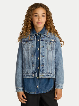 Calvin Klein Jeans Calvin Klein Jeans Traper jakna IG0IG02721 Plava Regular Fit