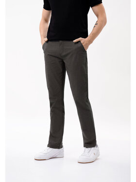 Volcano Volcano Chinosy R-PETRO Zielony Regular Fit