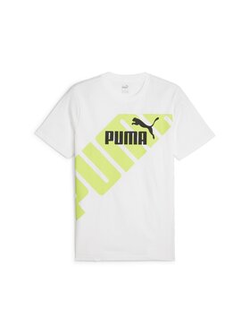Puma Puma T-Shirt 678960 Biały Regular Fit