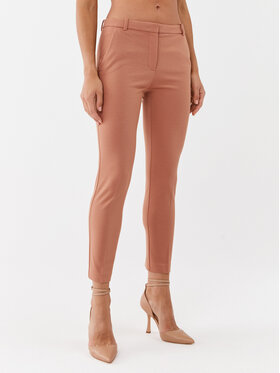 PINKO Pinko Hlače Bello 100155 A15M Smeđa Slim Fit