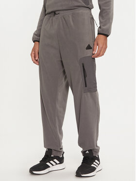 adidas adidas Спортивні штани City Escape Polar IY1498 Сірий Regular Fit