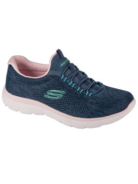 Skechers Skechers Buty na siłownię Skechers Summits - Fun Flair Granatowy