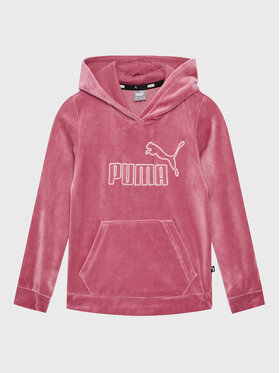 Puma Puma Bluza Essentials+ 671040 Różowy Regular Fit