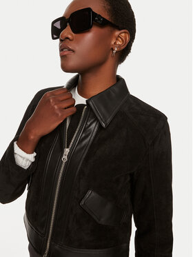 Μπουφάν από απομίμηση δέρματος Sisley φωτογραφία