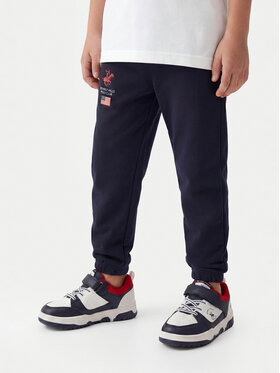 Beverly Hills Polo Club Beverly Hills Polo Club Παντελόνι φόρμας P-SS26B-TF0033K Σκούρο μπλε Regular Fit