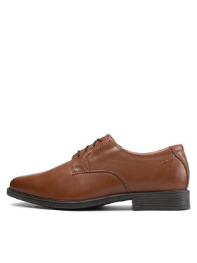 Clarks Cipele Tilden Plain 261300977 Smeđa