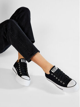 Converse Converse Trampki Chuck Taylor All Star Lift Ox 560250C Czarny