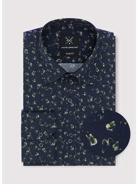 Pako Lorente Pako Lorente Koszula P23WF-1X-022 Granatowy Slim Fit