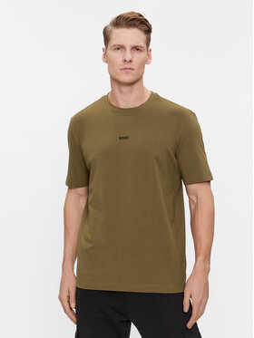 BOSS Boss T-särk Tchup 50473278 Roheline Relaxed Fit