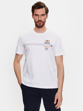 Aeronautica Militare Aeronautica Militare T-shirt 231TS2078J592 Bianco Regular Fit