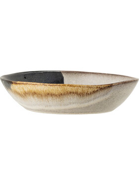 Bloomingville Bloomingville Talerz głęboki Jules 22 cm Beżowy