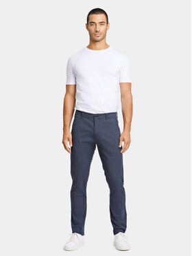 Lindbergh Chino 30-005044 Tamnoplava Slim Fit