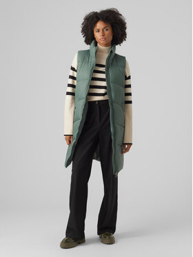 Vero Moda Vero Moda Športová vesta 10273950 Zelená Regular Fit