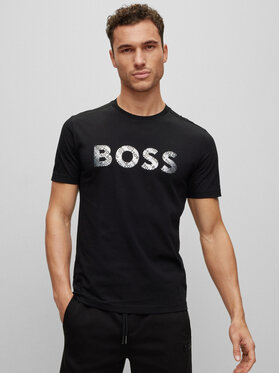 Boss Boss Marškinėliai 50488833 Juoda Regular Fit