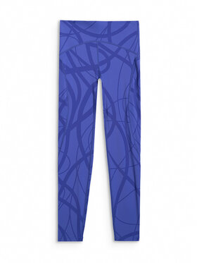 4F 4F Legginsy TRAINING Niebieski Slim Fit