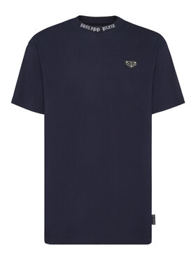 PHILIPP PLEIN PHILIPP PLEIN Tričko 9567 Modrá Regular Fit