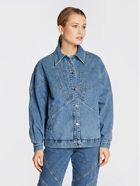IRO IRO Jeans jakna Salaza AR609 Modra Regular Fit