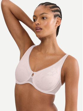 Triumph Triumph Biustonosz z fiszbiną Wild Rose Sensation 10205953 Różowy