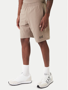 EA7 Emporio Armani EA7 Emporio Armani Pantaloncini sportivi 8NPS65 PJVRZ U6167 Beige Regular Fit