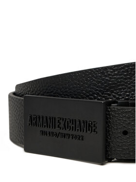 Armani Exchange Moški Pas XM000289 Črna