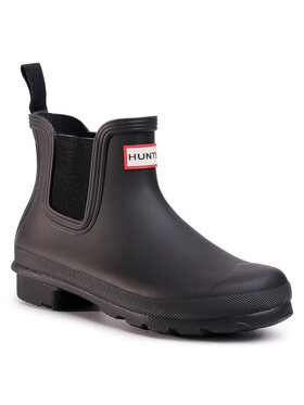 Hunter Hunter Cizme de cauciuc Original Chelsea WFS2078RMA Negru