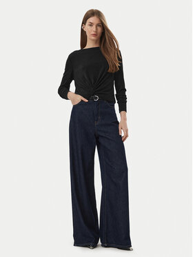 Nine West Nine West Bluză 62TSDL1101 Negru Regular Fit