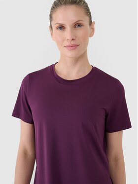 4F 4F Funkčné tričko 4FRSS25TFTSF1236-50S Fialová Oversize