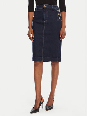 Liu Jo Liu Jo Jeans suknja UF5092 D0264 Tamnoplava Regular Fit