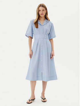 YAS YAS Рокля тип риза Astor 26037276 Син Regular Fit