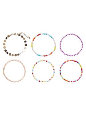 Pieces Pieces 6 apyrankių rinkinys Baltana 17135215 Spalvota