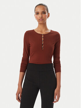 Guess Guess Body W6BP21 K6256 Bordová Slim Fit