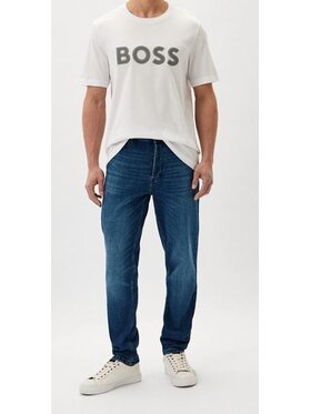 HUGO Hugo Spodnie materiałowe HUGO 634 Niebieski Slim Fit