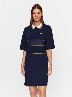 Lacoste Lacoste Ежедневна рокля EF5569 Тъмносин Regular Fit